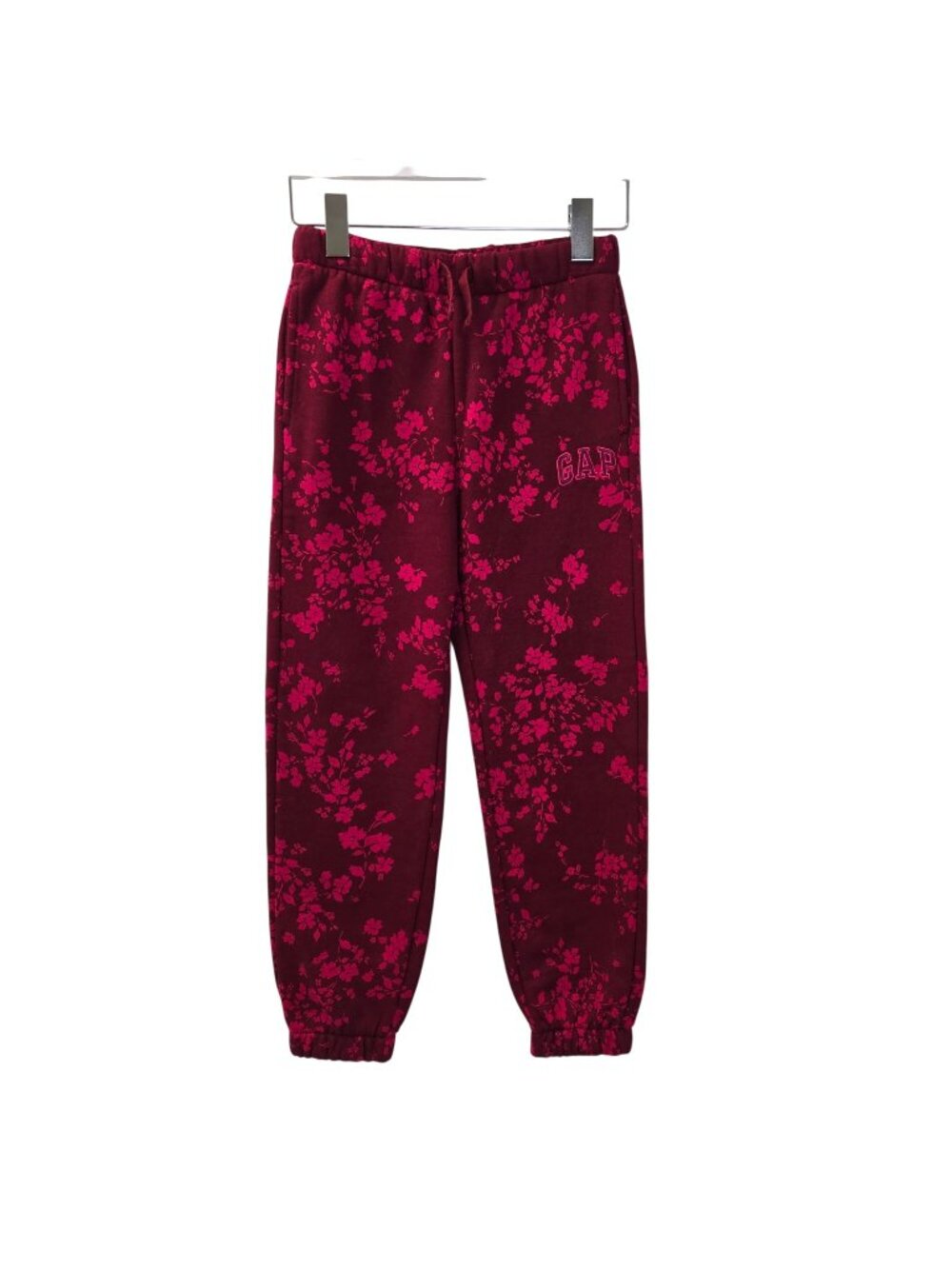 Gap Kids Floral Drawstring Jogger Sweat Pants Size Girl's Medium